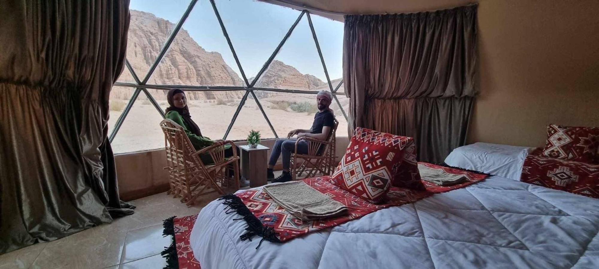 Zarb Desert Camp Wadi Rum Eksteriør bilde